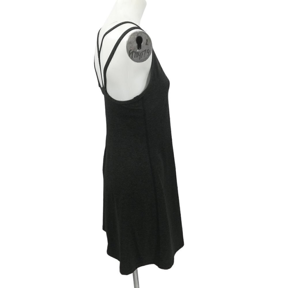 Patagonia Latticeback Gray Strappy A-line Dress Size S Stretch Shelf Bra - Picture 11 of 12